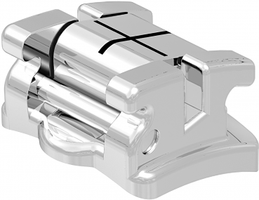 smartbrace Silver Clip, Roth 22, für Zahn Nr. 35